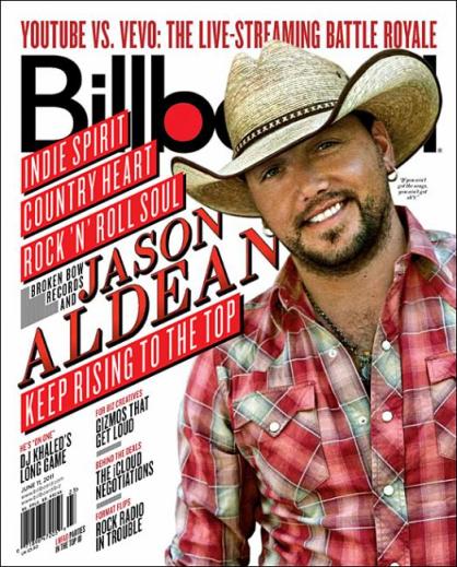 Jason Aldean Billboard Magazine Cover June 2011